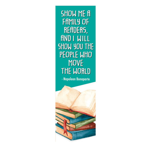 Picture of MAGNETIC BOOKMARK SHOW ME A FAMILY READERS AND I WILL SHOW Y